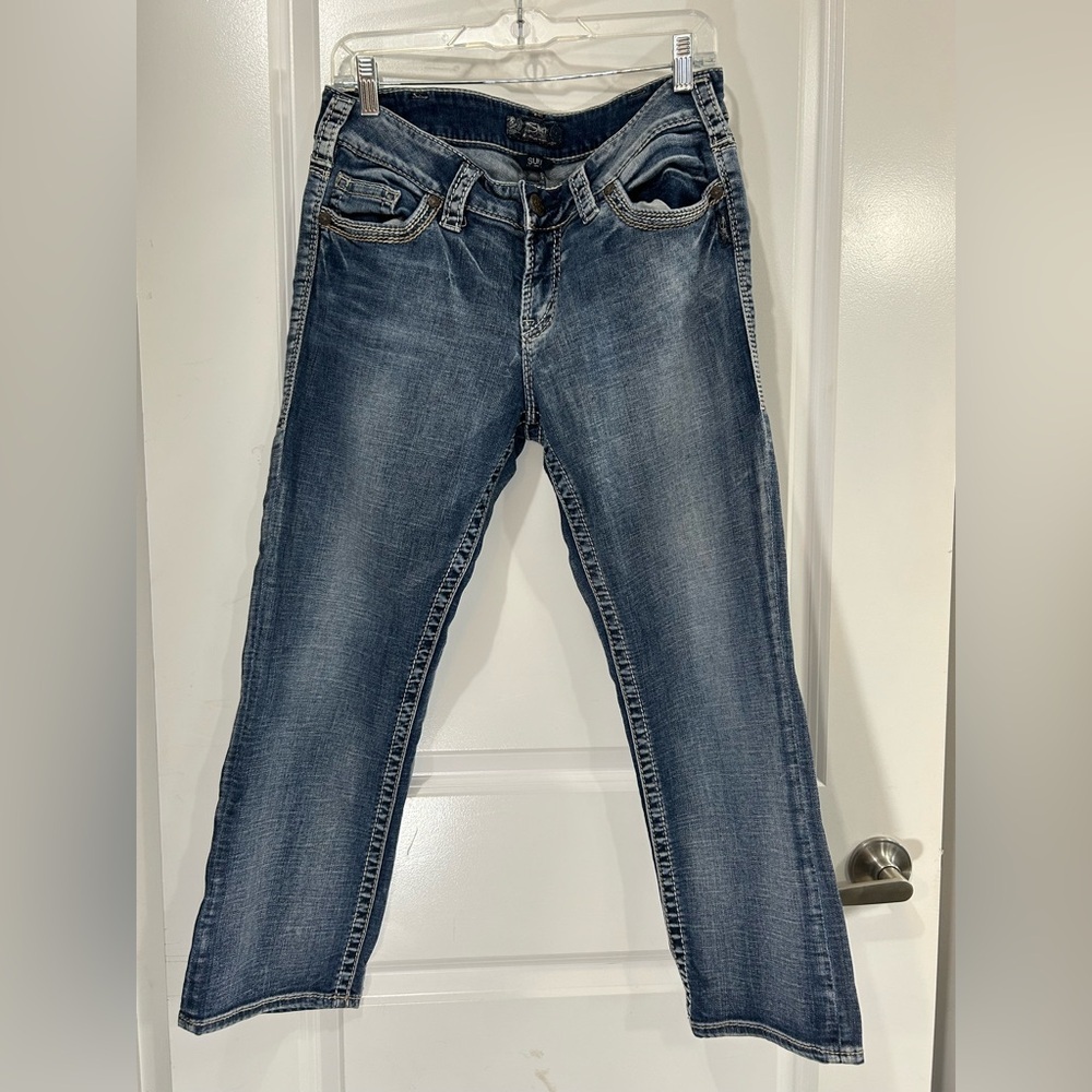 Women's Silver Jeans - Suki Straight W33/L34